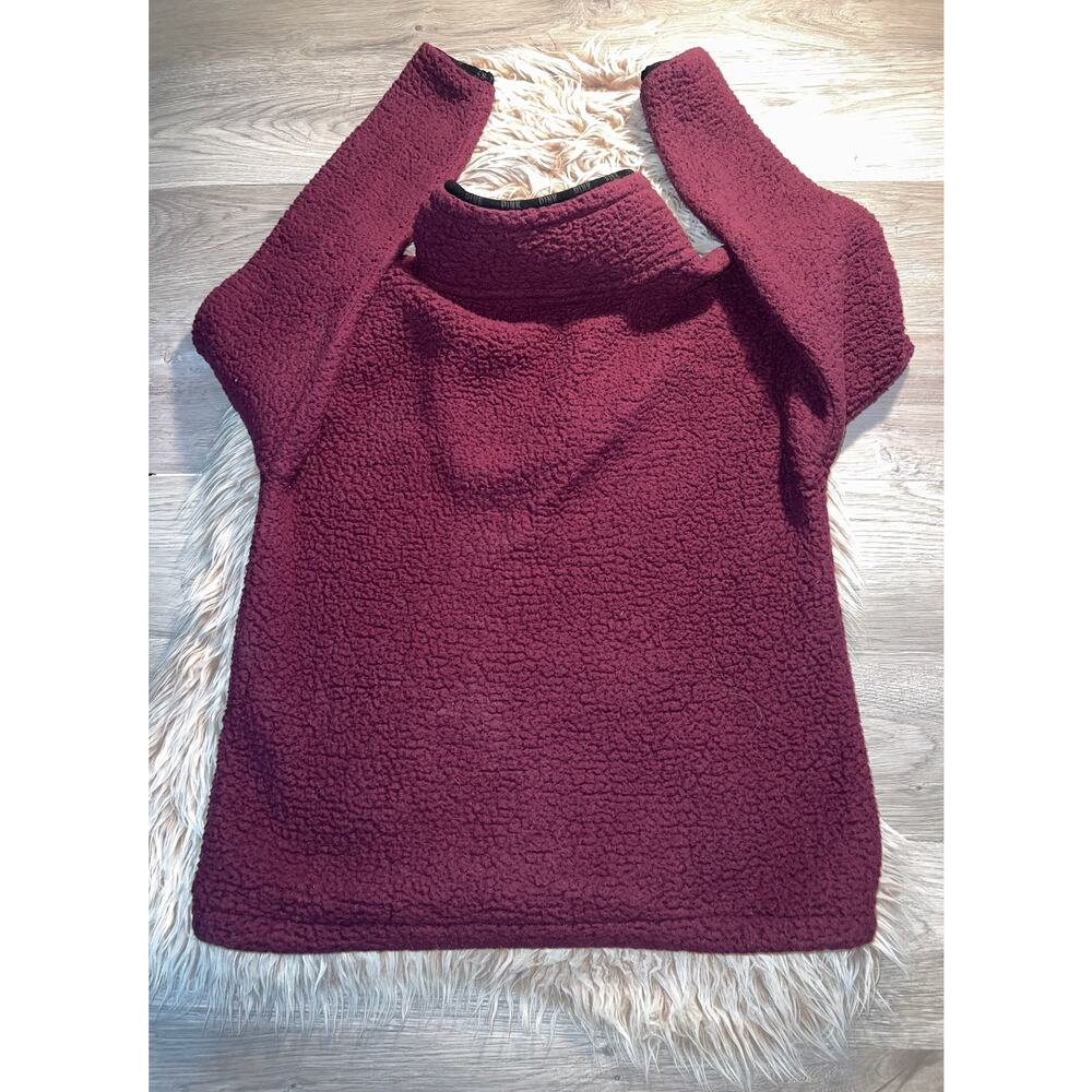 Pink women’s sherpa pullover - Picture 14 of 14